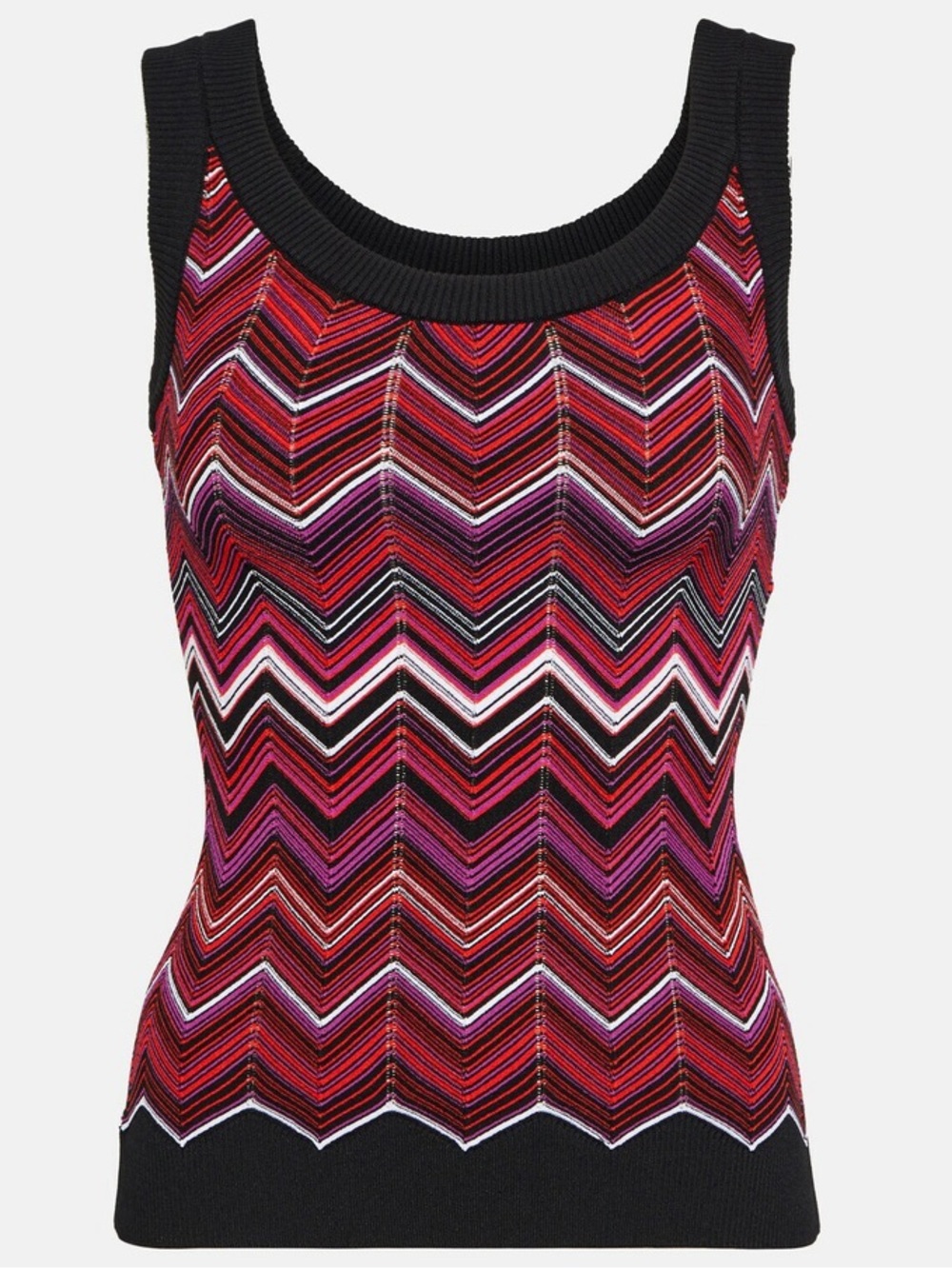 Missoni Zigzag Knit Tank Top
